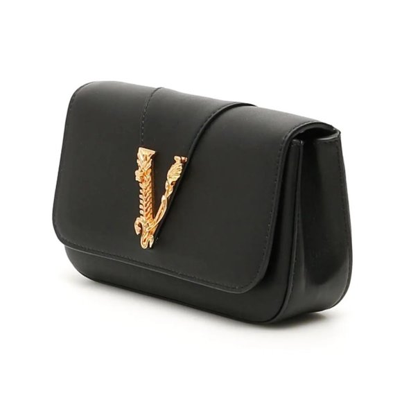 Versace Handbags - Versace virtus evening bag